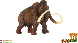 Uldhåret mammut – realistisk plastfigur 18 cm