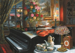 Puslespil 2000 brikker Lyden af musik