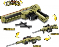 Qman Byggesæt Våben Dilemma 3i1