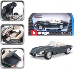 Bburago 1:18 Jaguar E Cabriolet (1961) grøn 18-12046