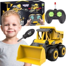 Woopie DIY-fjernstyret bygge-bulldozer