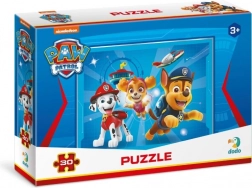 Puslespil Paw Patrol: Den Stærke Trio 30 Brikker