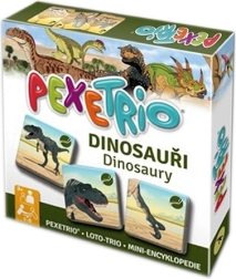 Spillet Pexetrio Dinosaurer – didaktisk brætspil