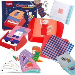 Woopie planlæg outfit – logisk påklædningsspil for børn