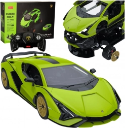 Rastar fjernstyret bil Lamborghini Sian 1:18 byggesæt