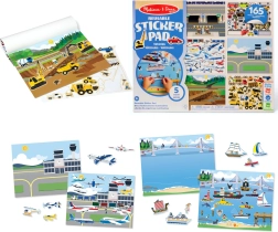 Melissa & Doug genanvendelige klistermærker Køretøjer
