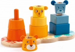 DJECO Børns Farverige Stablings Tårn