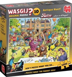 Jumbo Wasgij Retro Original 10: Jagten på antikviteter! puslespil 1000 brikker
