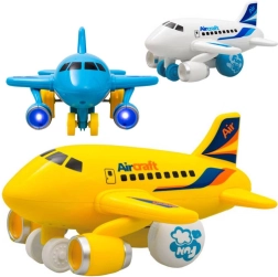 Glade trække-fly med lys og lyde