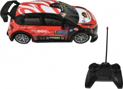 Lysende RC-bil med fjernbetjening 18,5 cm