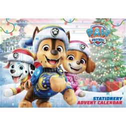 Paw Patrol adventskalender med papirvarer