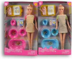 Dukke mor Lucy med tilbehør