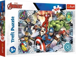Puslespil 100 brikker – berømte Avengers DISNEY MARVEL