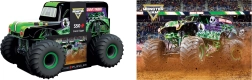 Puslespil i blikæske Monster Jam Grave Digger 550 brikker