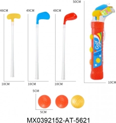 Børne-golfsæt i kuffert