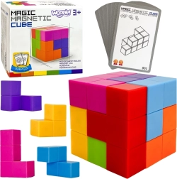 Woopie magnetisk tetris-terning med opgavekort