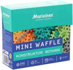 Mini-vaffelklodser – Botanik-konstruktør 200 dele