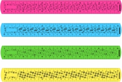 Fleksibel lineal 30 cm KORES