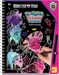 Skrabbe-skitsebog Monster High – Forever Friends