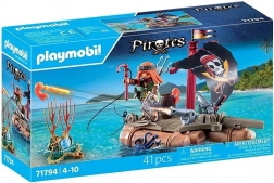 Playmobil Pirates Piratflåde med Skat