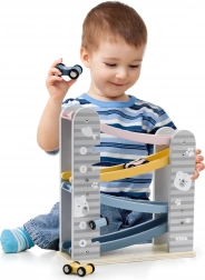 Træ racerbane til legetøjsbiler VIGA PolarB