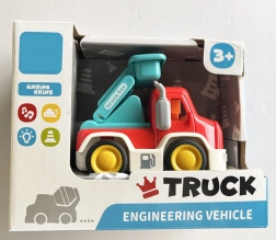 Interaktiv kranbil med lys og lyde