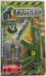 Militærsæt til børn 30 cm med lys- og lydeffekter