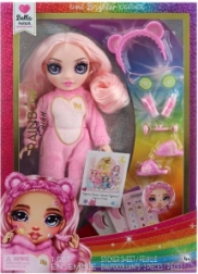 Dukketeater Rainbow High Junior til Pyjamasfest, Bella Pink