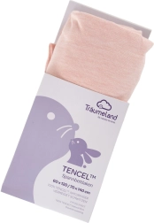 Träumeland faconlagen Tencel uni rose smoke