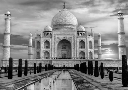 INTERDRUK Puslespil Rundt om i verden: Taj Mahal 500 brikker