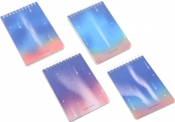 Spiralblok 10 × 14 cm, 80 sider – Zodiac