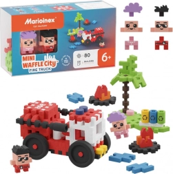 Vafle mini - Brandbil 80 dele