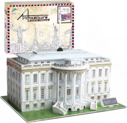 Rumlige 3D-puslespil Det Hvide Hus – 35 brikker