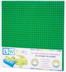 Baseplade 32×32 mørkegrøn