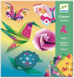 Origami neon Tropics fra Djeco