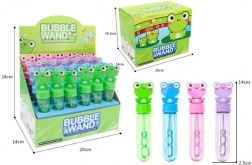 Sæbebobleblæser i form af en frø 14 cm