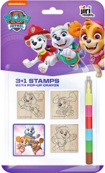 Stempelsæt 3+1 PAW Patrol Skye