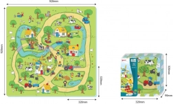 Skummåtte puslespil Livet på landet, 9 dele, EVA, fra 10 måneder