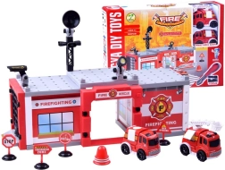 Byggesæt brandstation, 59 dele