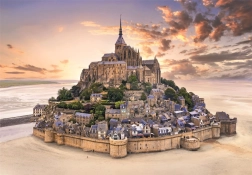 Puslespil Mont Saint-Michel 1500 brikker CLEMENTONI