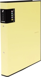 Ringbind A4 PASTELINI gul, 2-ringet lamineret