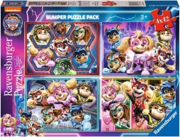 Puslespil PAW Patrol: The Mighty Movie 4×42 brikker
