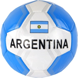 Fodbold Argentina farverig, størrelse 5