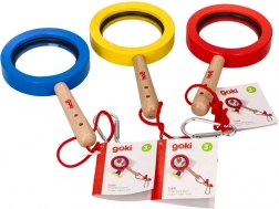 Børnelupe med karabinhage fra Goki