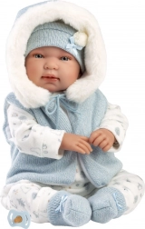 Nyfødt realistisk dukke Llorens med lyde 44 cm