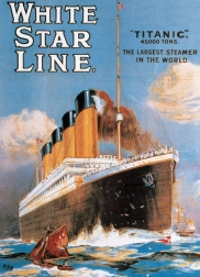 Plakatpuslespil EUROGRAPHICS: TITANIC, 1000 brikker