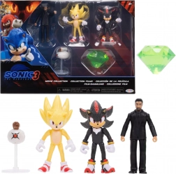 Sonic the Hedgehog 3 Movie Collection – sæt med 5 figurer 2,5”