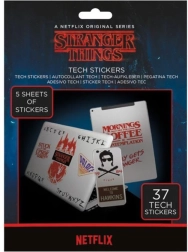 Vinylklistermærker Stranger Things, 37 stk.