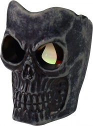 Halloween blinkende mini-lampe i form af en kranie