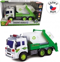 MaDe Skraldebil med Container og Svinghjul